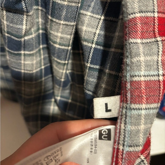 Vintage Funnel shirt Kim Jones x GU japan size L - Picture 7 of 8